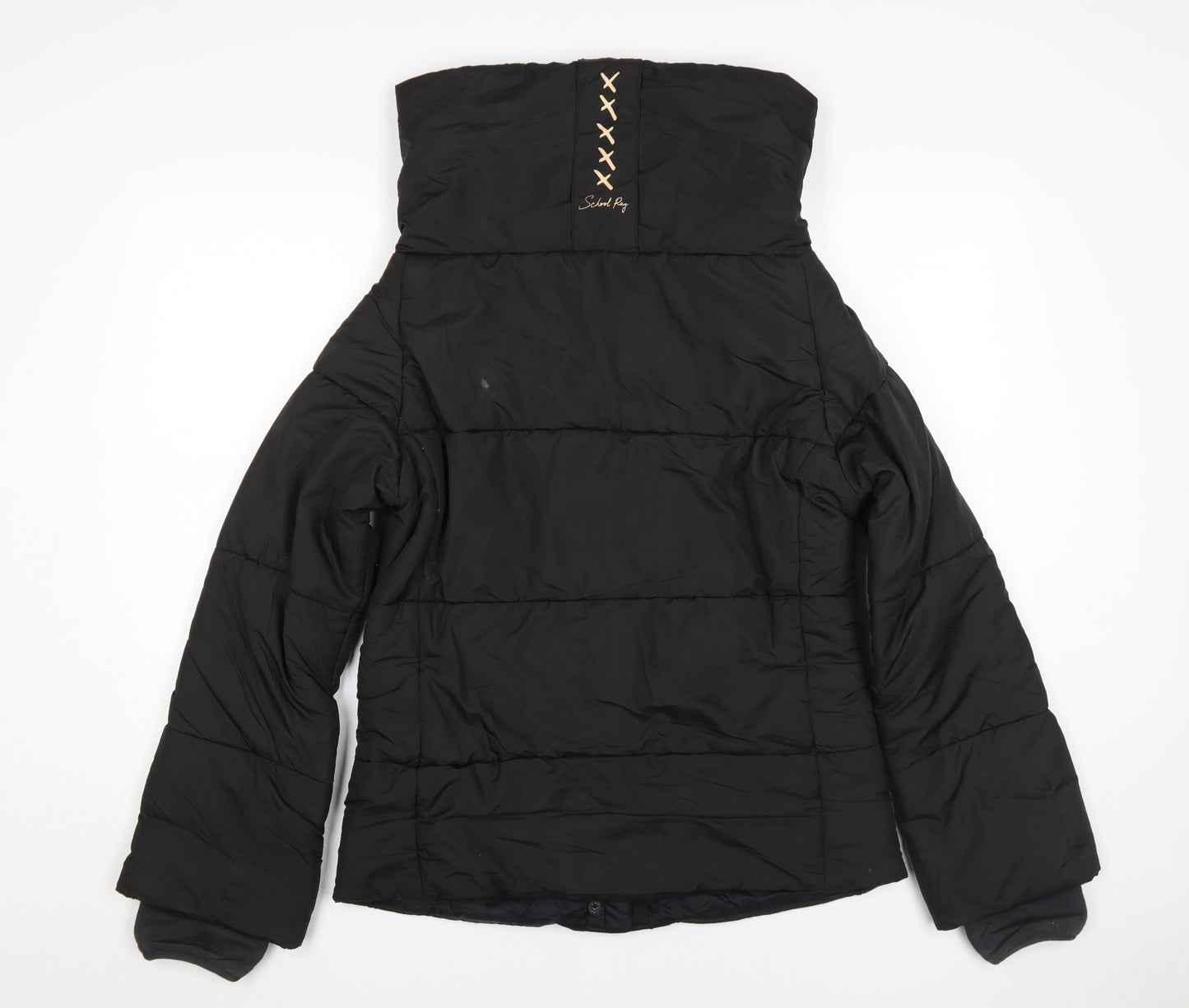 School Rag Women's Black Puffer Jacket Size 6