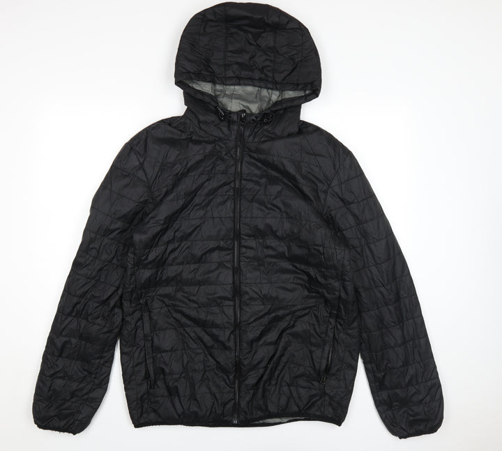 Greenwoods Men's Black Puffer Jacket M