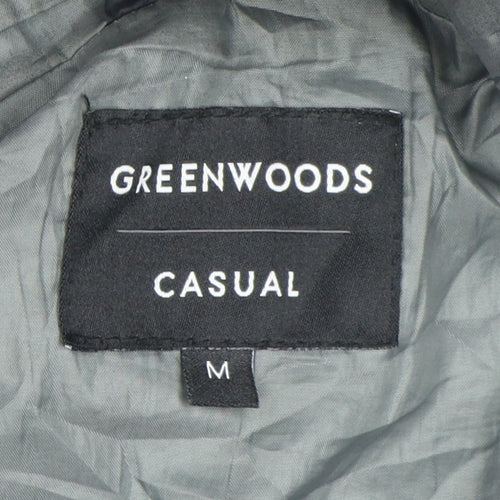 Greenwoods Men's Black Puffer Jacket M