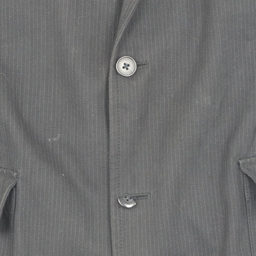 s.Oliver Men's Black Blazer 48R Single-Breasted