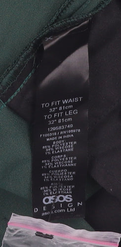 ASOS Men's Green Dress Pants, Size 32, Formal Wear