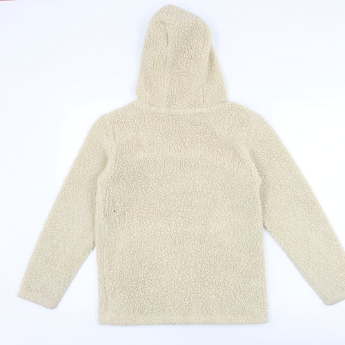 Mountain Warehouse Girls Beige Fleece Hoodie PRS