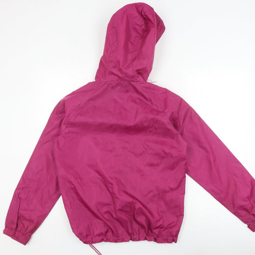 Outdoor Essentials Women's Pink Windbreaker Jacket Size 10