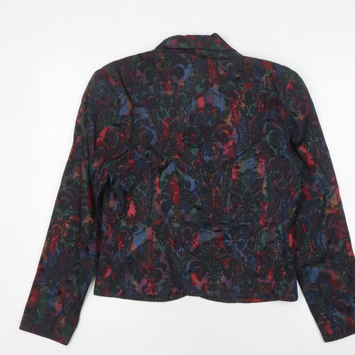Monsoon Women's Multicoloured Floral Suit Jacket Size 12
