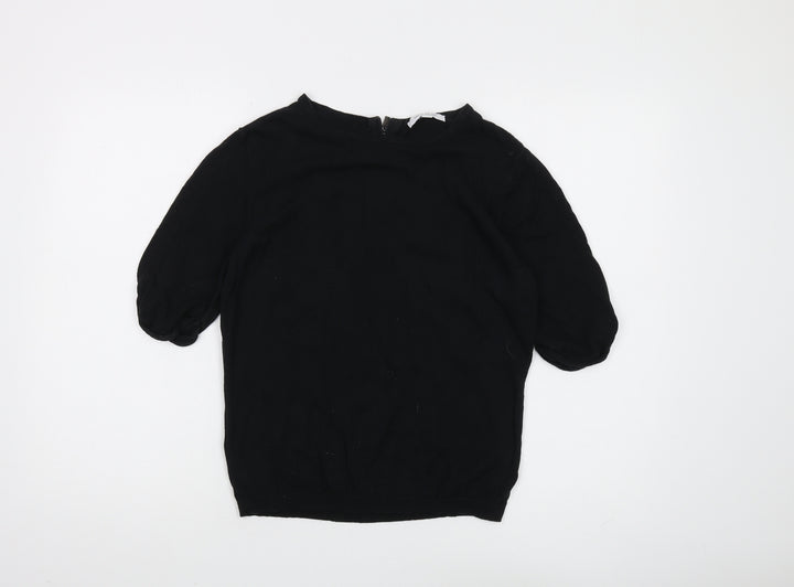 Great Plains Women's Black Pullover Jumper Size 12