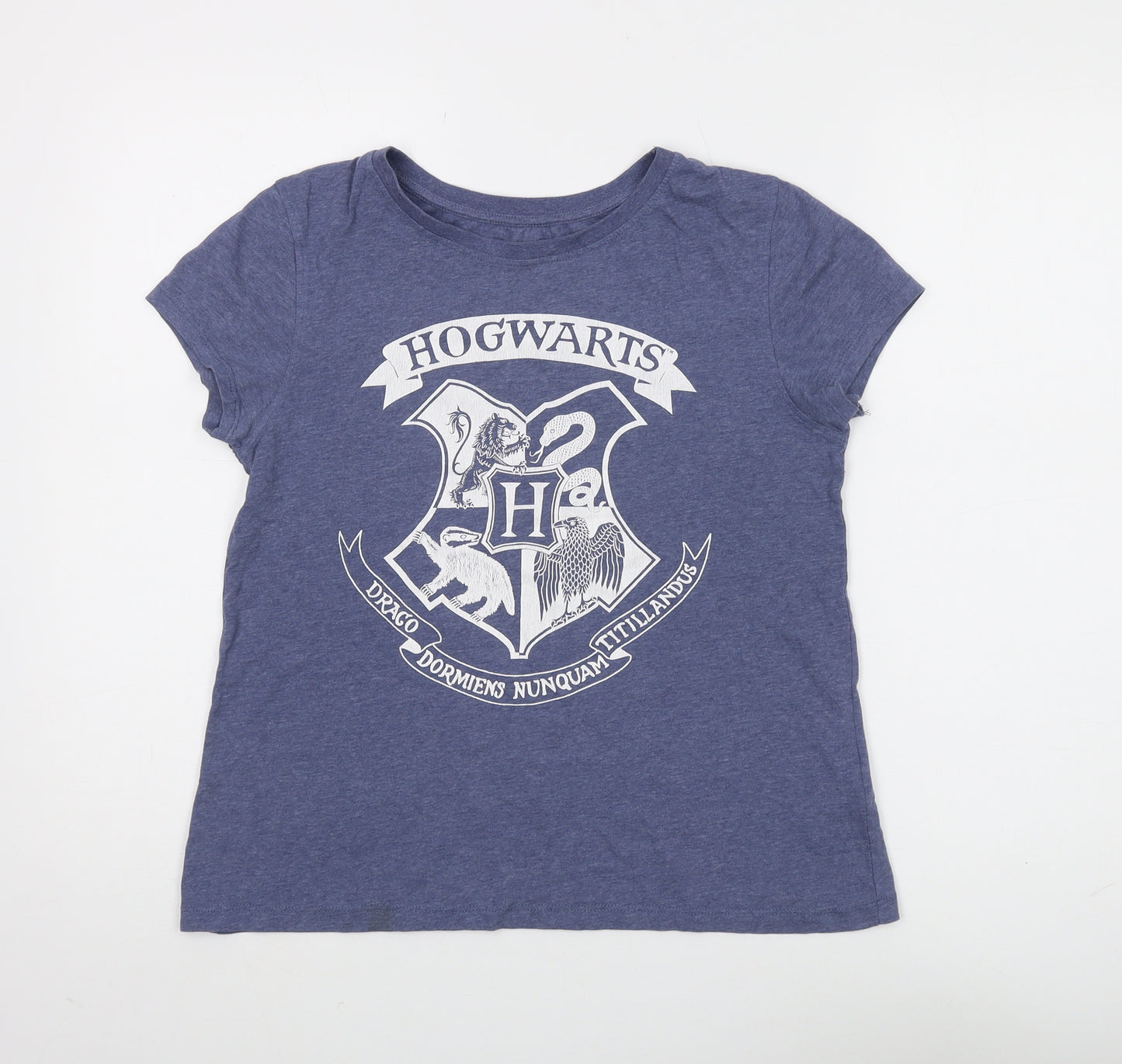 Harry Potter Women's Blue T-Shirt Size 12