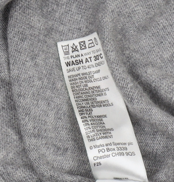 Marks and Spencer Grey Women's Cardigan Size 12