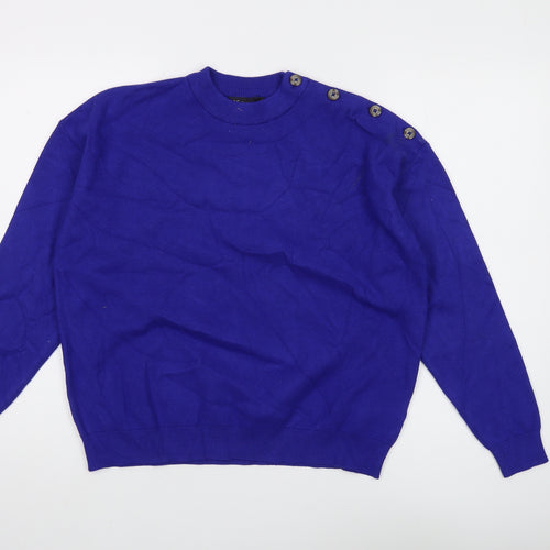 Marks and Spencer Women's Blue M Pullover Jumper