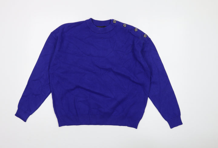 Marks and Spencer Women's Blue M Pullover Jumper