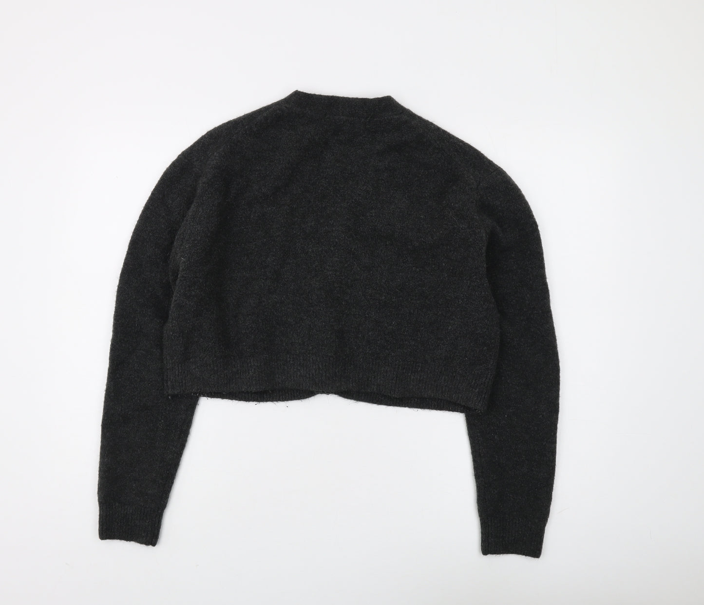 Zara Women's Black Cardigan Size L V-Neck