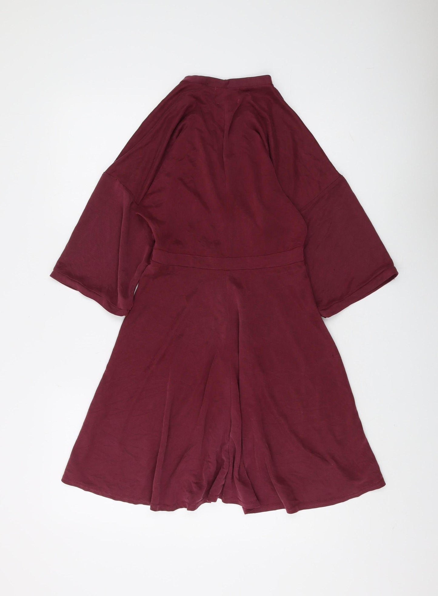 Silence + Noise Women's Red Wrap Dress