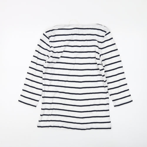 Marks and Spencer Women’s Striped 3/4 Sleeve T-Shirt