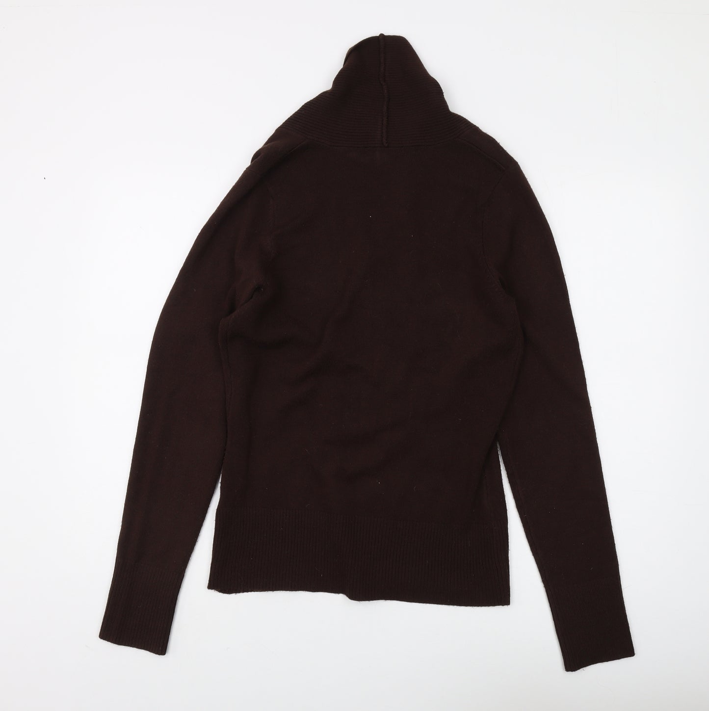 Wallis Women's Brown V-Neck Pullover Jumper, Size 10