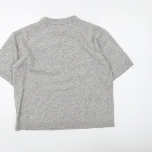 Marks and Spencer Women's Grey Pullover Jumper, Size M
