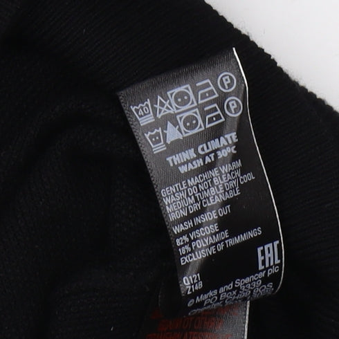 Marks & Spencer Women's Black Jumper Size 12