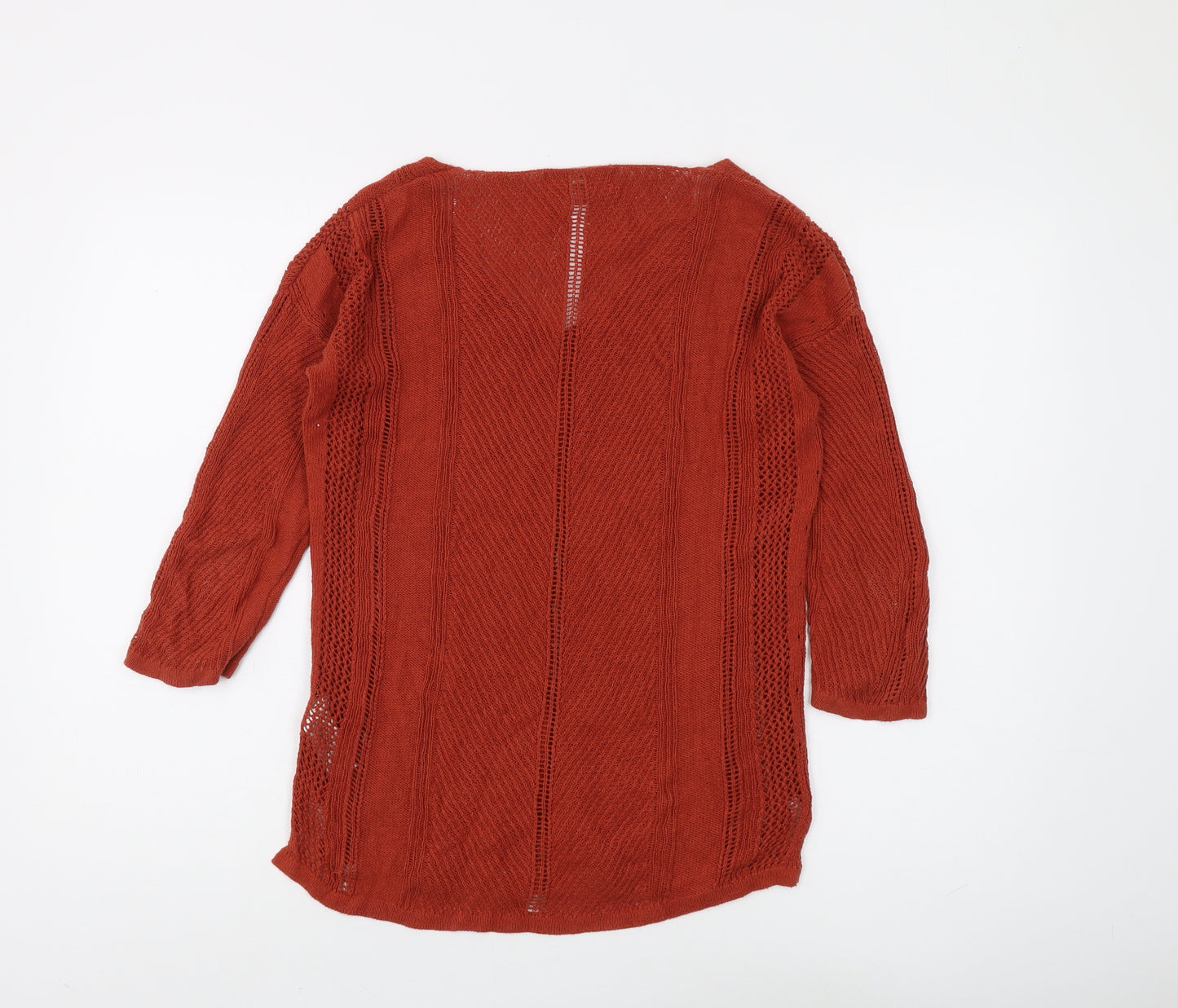 Next Women’s Red Knit Pullover Jumper Size 8