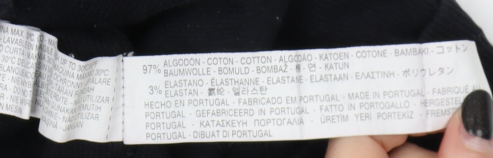 Zara Women's Black Pencil Skirt Size 12