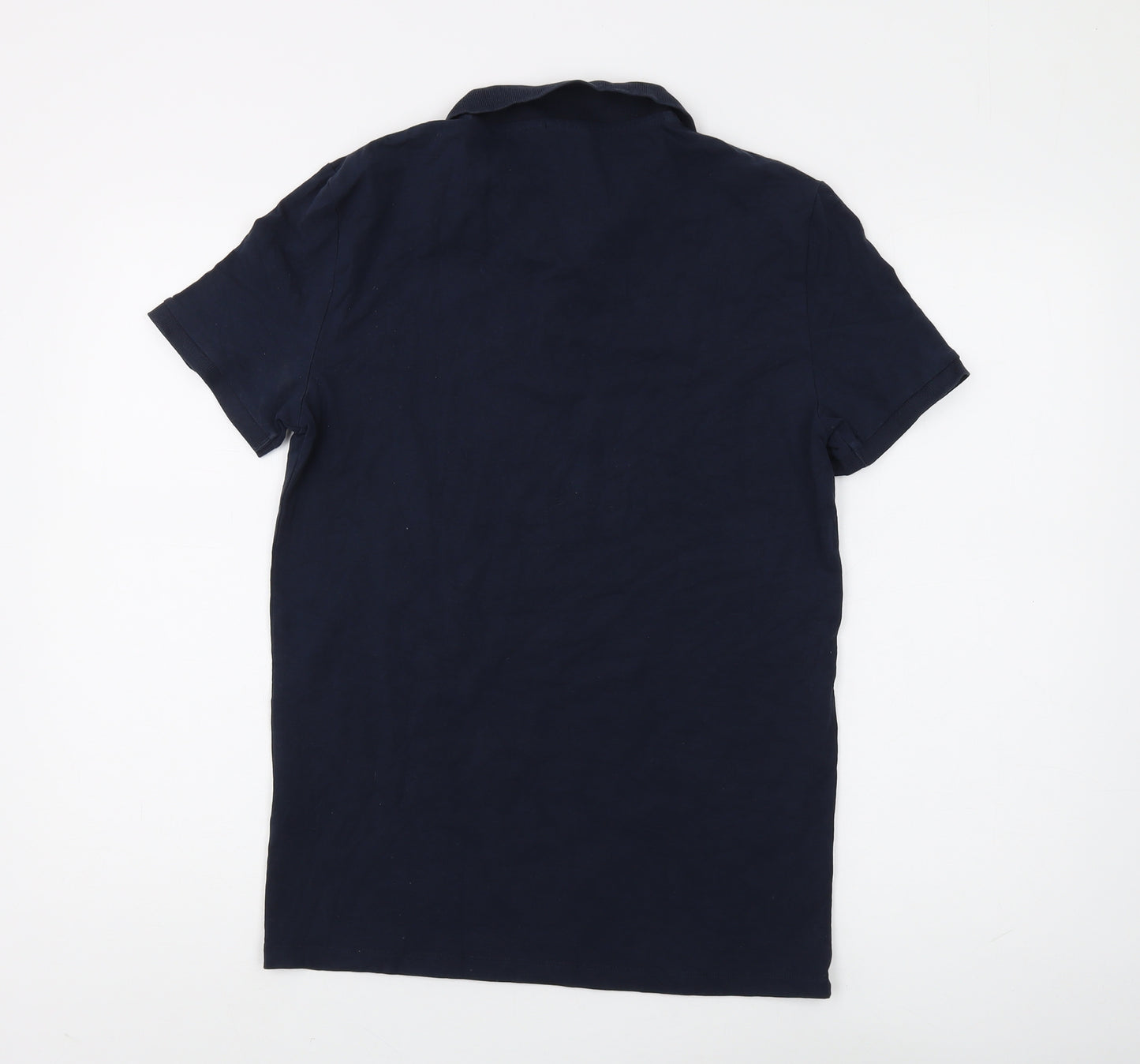 Asos Men's Blue Polo Shirt Size L Short Sleeve Casual