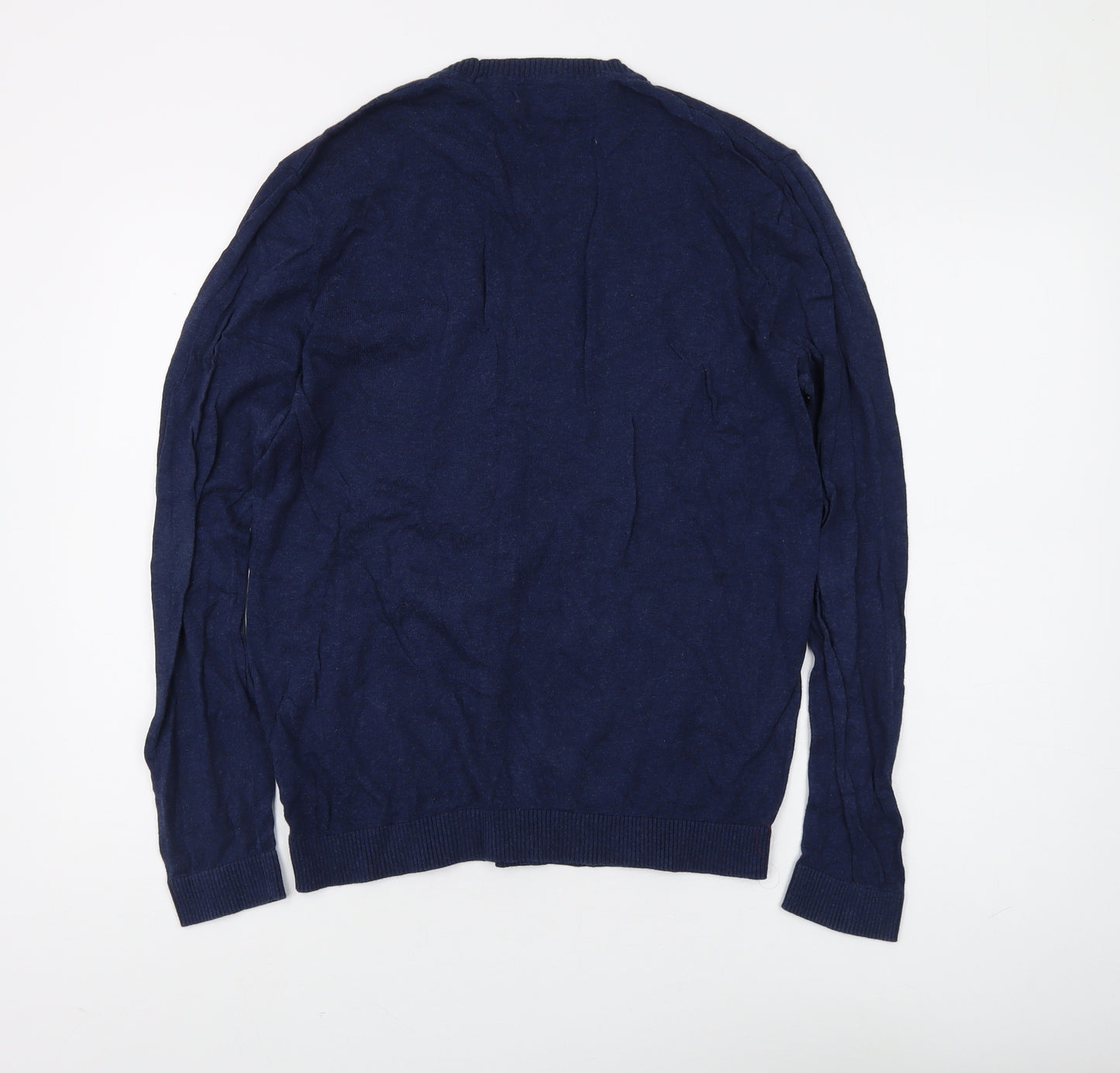 ASOS Men’s Blue Pullover Jumper M - Cotton Blend
