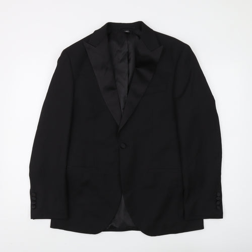 Marks and Spencer Men's Black Tuxedo Blazer 38S