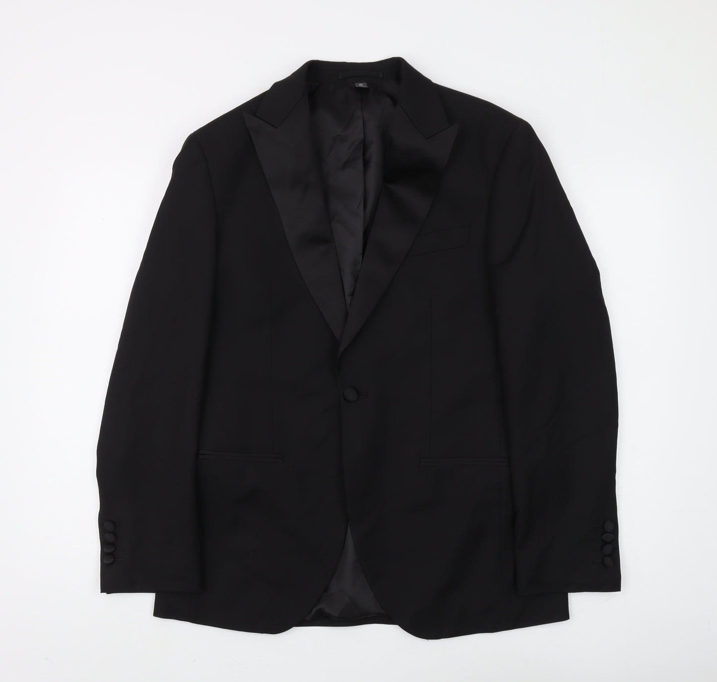 Marks and Spencer Men's Black Tuxedo Blazer 38S