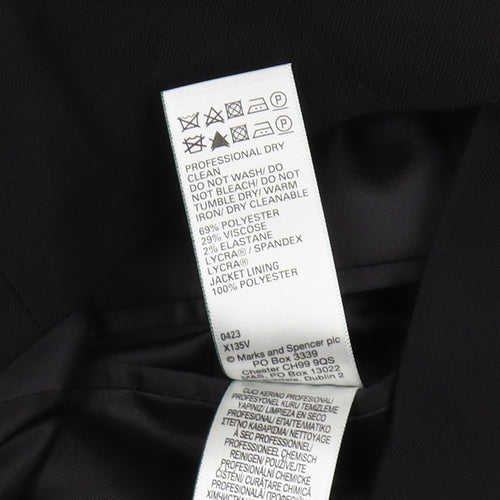 Marks and Spencer Men's Black Tuxedo Blazer 38S