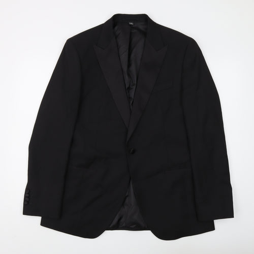 Marks and Spencer Men's Black 42R Tuxedo Suit Jacket