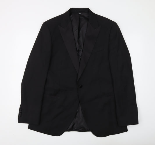 Marks and Spencer Men's Black 42R Tuxedo Suit Jacket