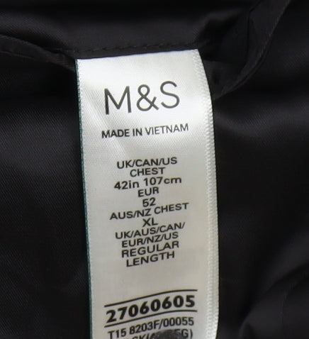 Marks and Spencer Men's Black 42R Tuxedo Suit Jacket