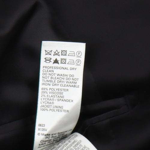 Marks and Spencer Men's Black 42R Tuxedo Suit Jacket