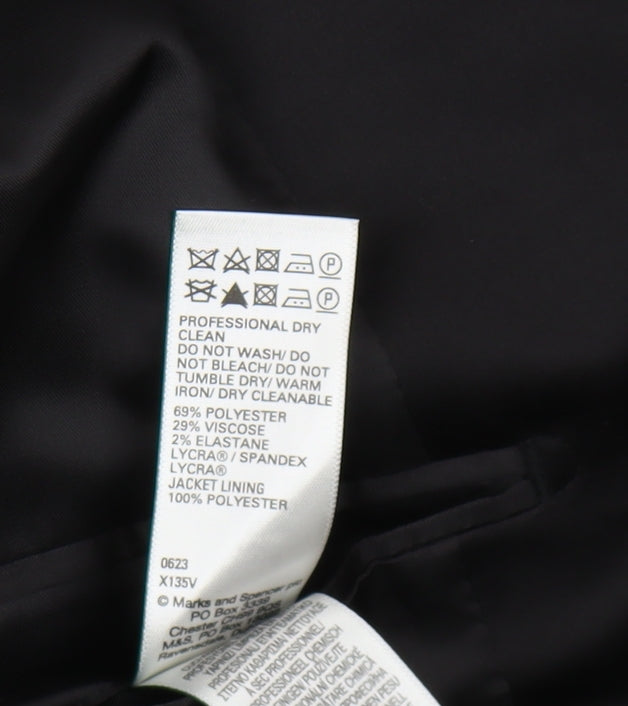 Marks and Spencer Men's Black 42R Tuxedo Suit Jacket