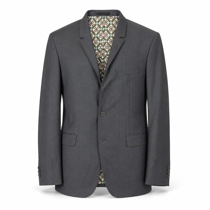 Ted Baker Men's Grey Blazer, Size 40R, Regular Fit Formal