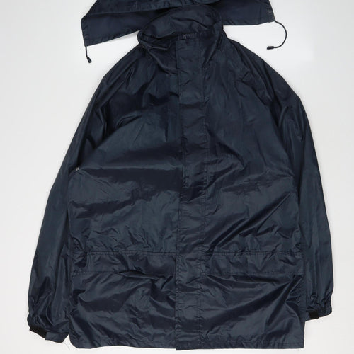 Highlander Men's Black Waterproof Rain Jacket M