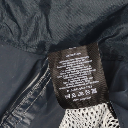Highlander Men's Black Waterproof Rain Jacket M