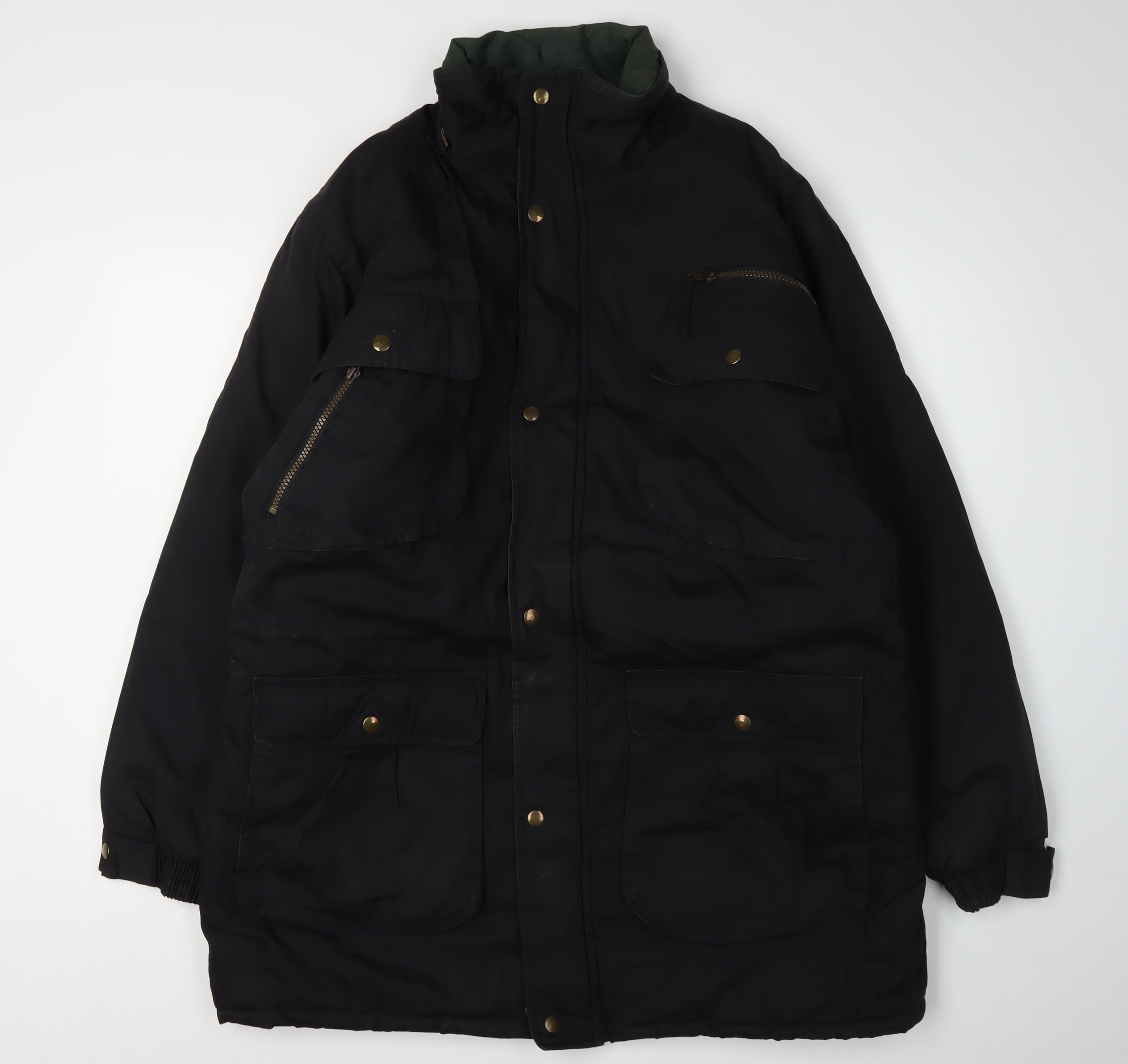 Original Windbreaker Men's Black L Zip Windbreaker Jacket – Preworn