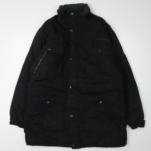 Original Windbreaker Men's Black L Zip Windbreaker Jacket