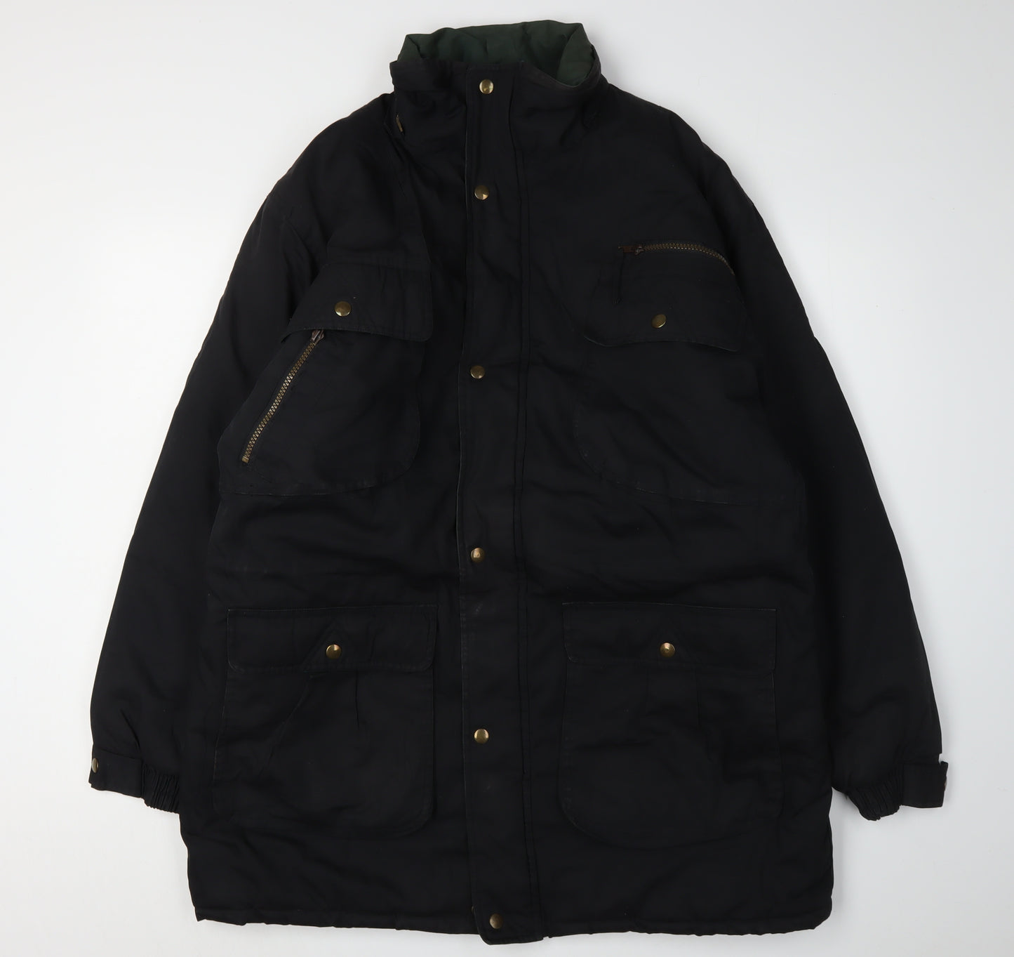 Original Windbreaker Men's Black L Zip Windbreaker Jacket