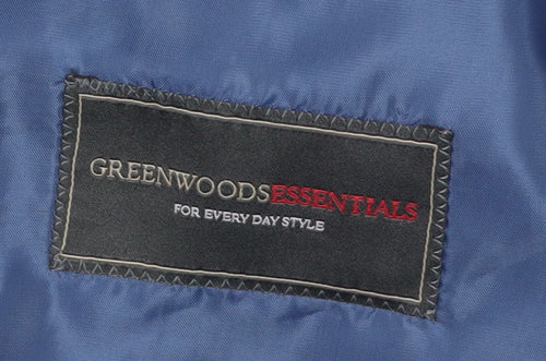 Greenwoods Men's Black Blazer 44 Formal