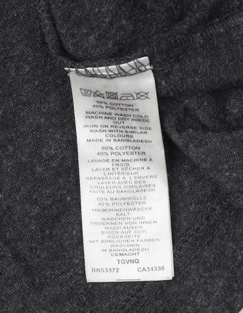 French Connection Men's Black Crew Neck T-Shirt Medium