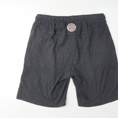 Lonsdale Men's Grey Sweat Shorts, Size L, Casual Sport