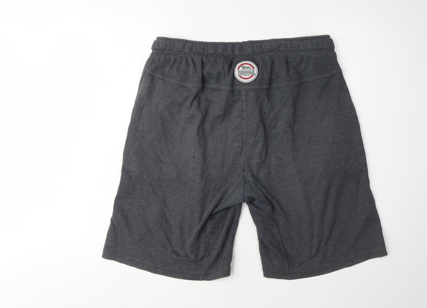Lonsdale Men's Grey Sweat Shorts, Size L, Casual Sport