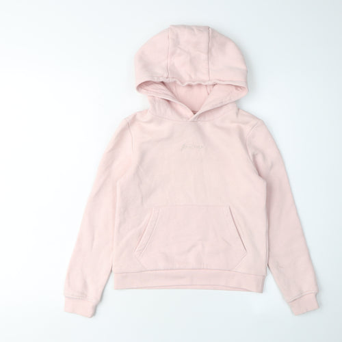 Firetrap Girls Pink Pullover Hoodie - Size 7-8 Years