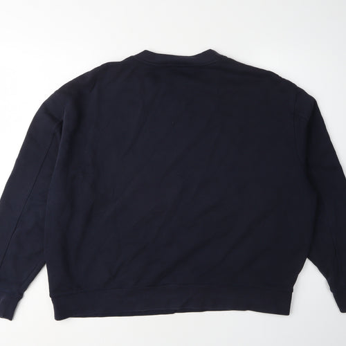 Weekday Unisex Black Medium Pullover Sweatshirt