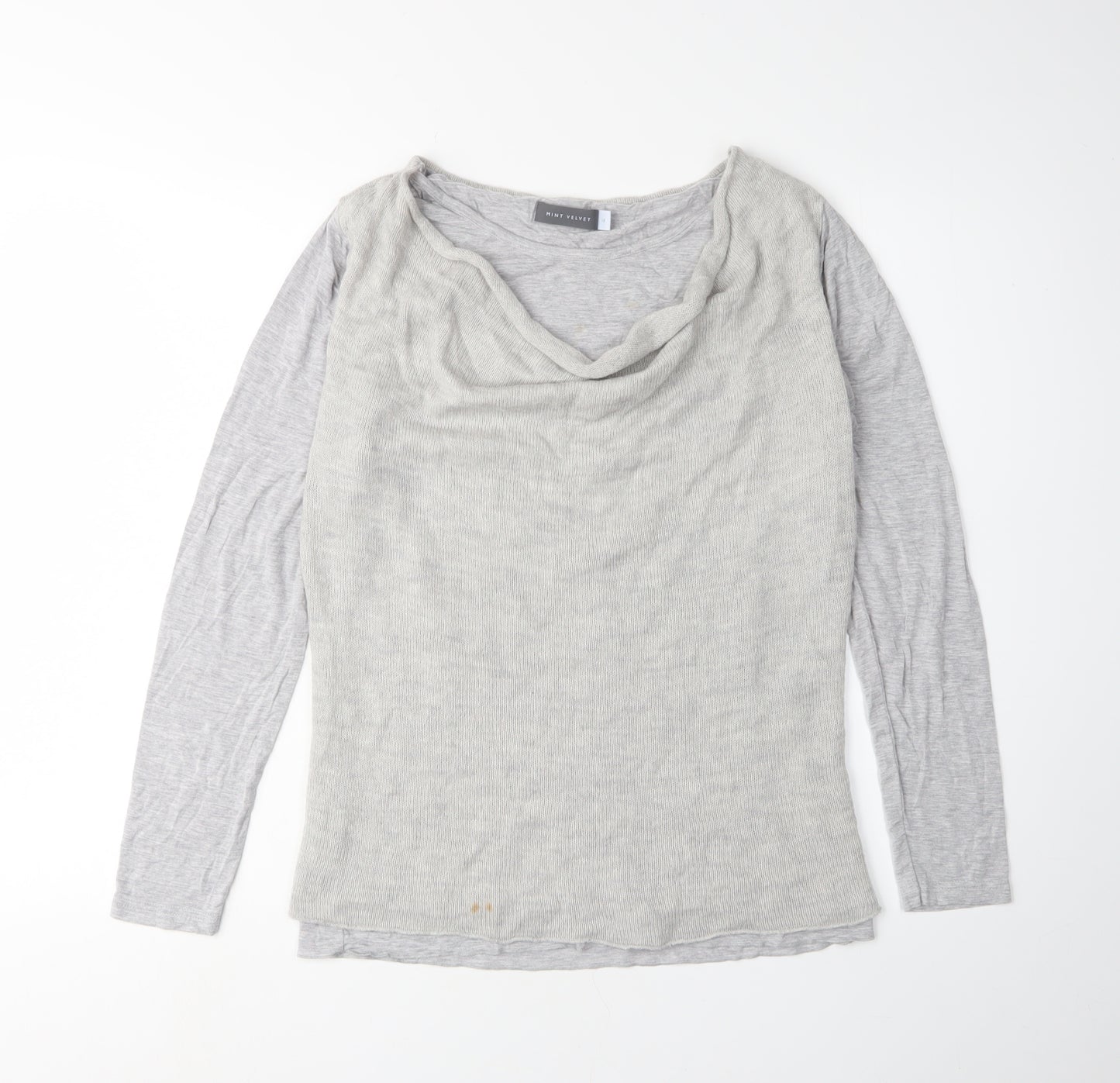 Mint Velvet Women's Grey Pullover Jumper Size 14