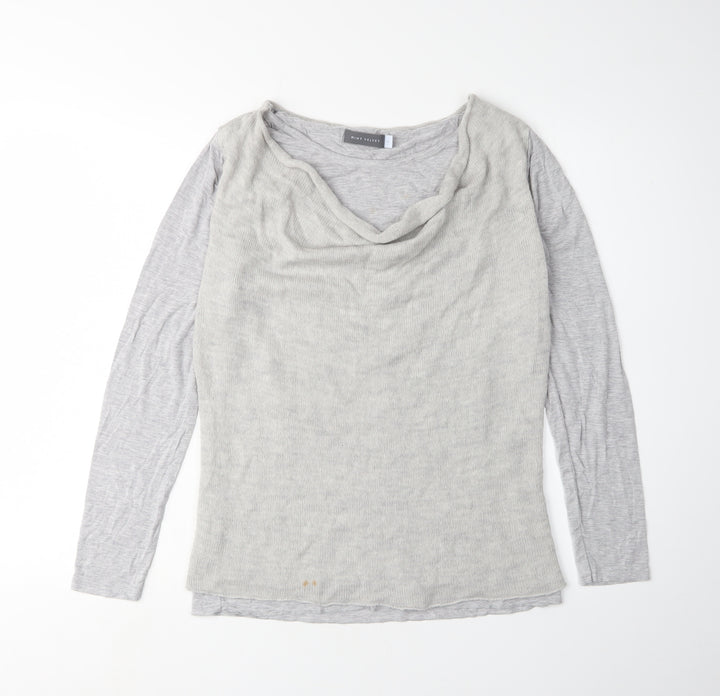 Mint Velvet Women's Grey Pullover Jumper Size 14
