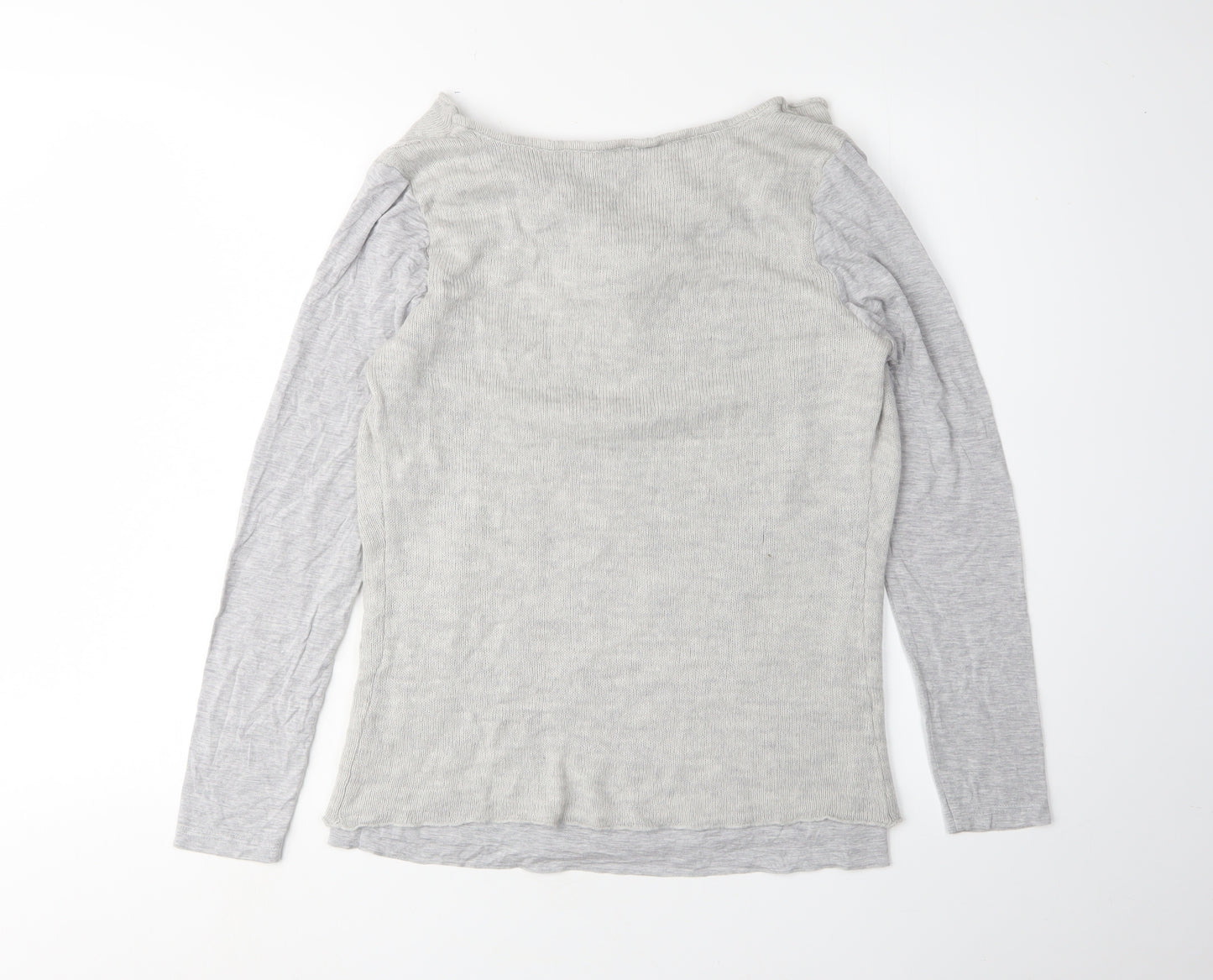 Mint Velvet Women's Grey Pullover Jumper Size 14