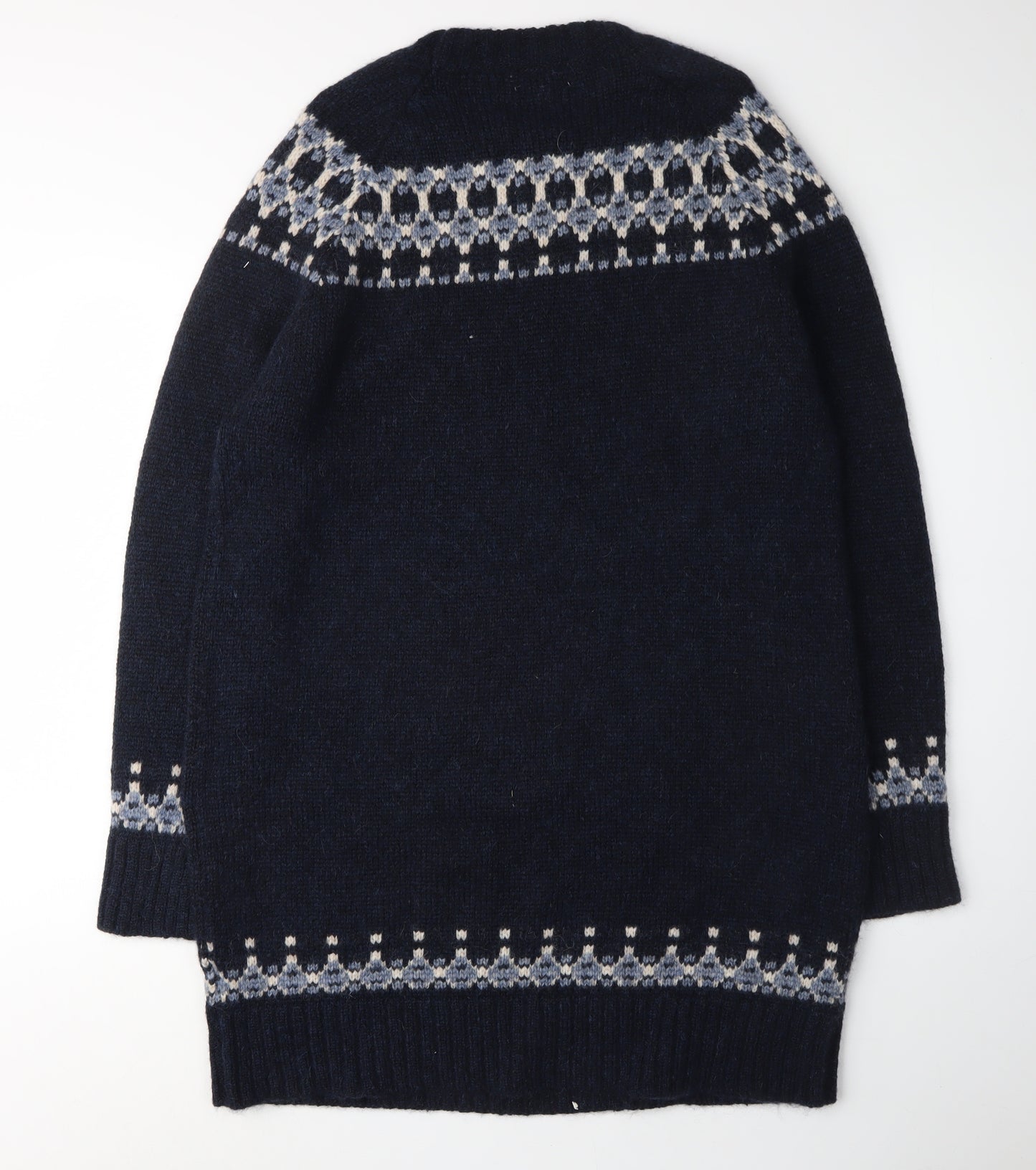 Brora Women's Blue Jumper Dress, Long Sleeve, Size 12-14