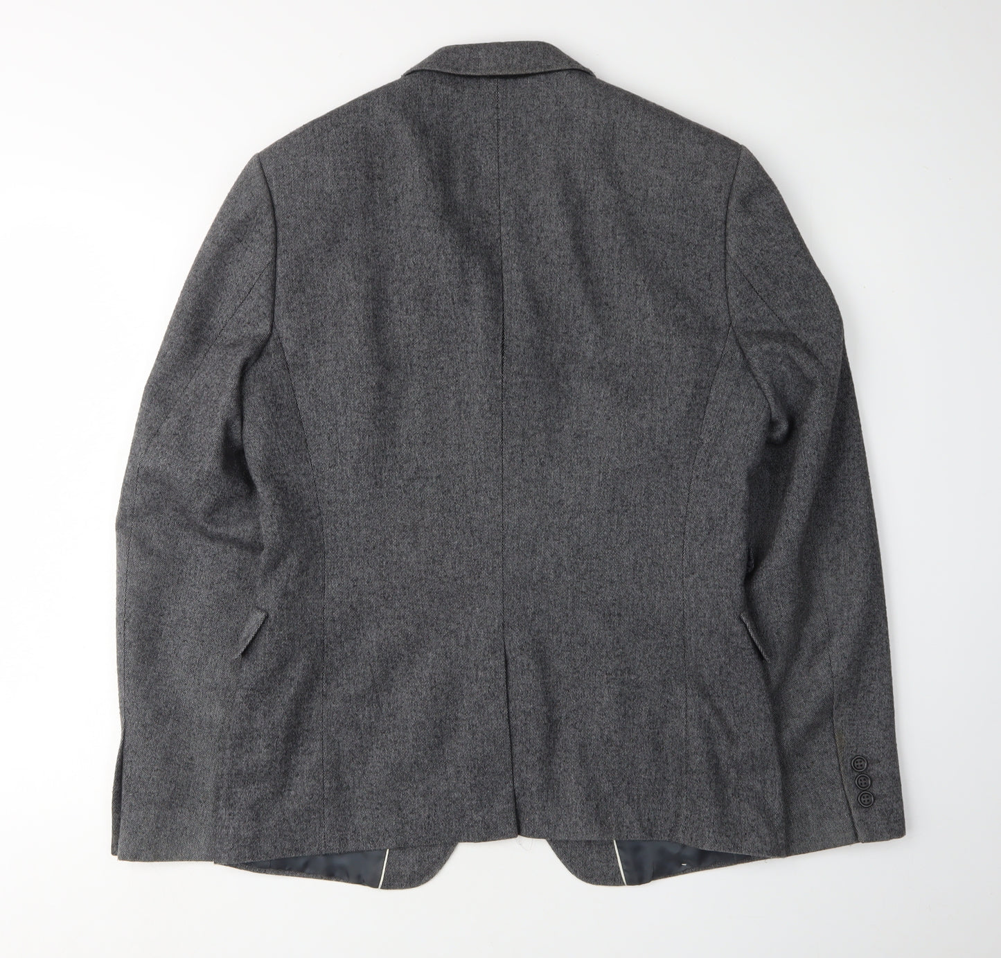 Country Road Men's Grey Blazer, Size 38, Formal Notch