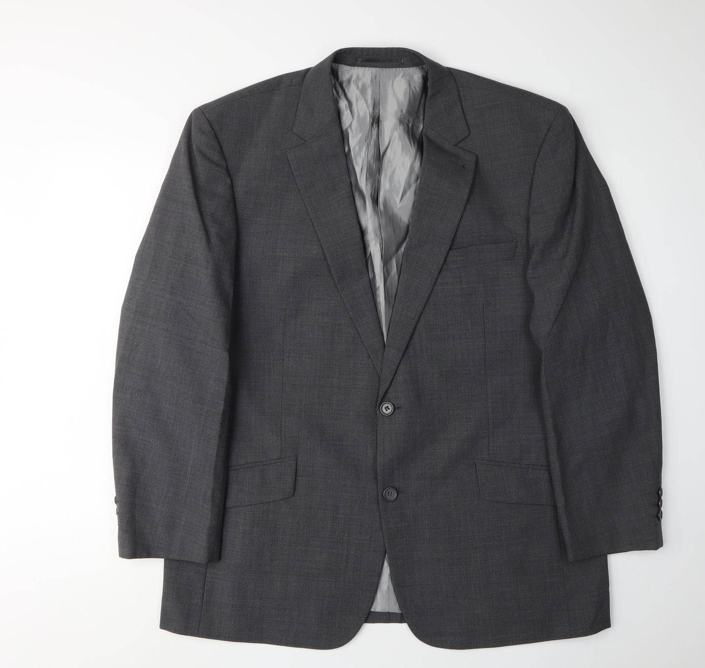 Skopes Men's Grey Blazer, Size 44S, Classic Fit