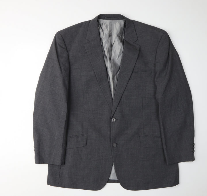 Skopes Men's Grey Blazer, Size 44S, Classic Fit